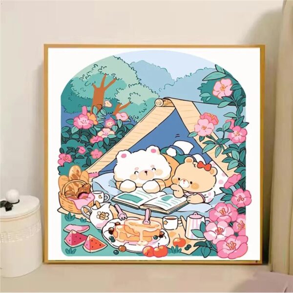 [milk fragrance town] Painting by Numbers