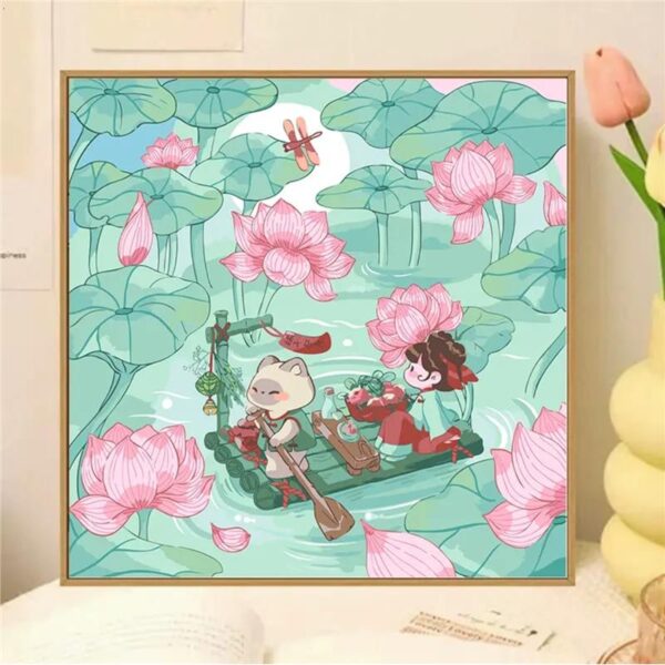 [milk fragrance town] Painting by Numbers