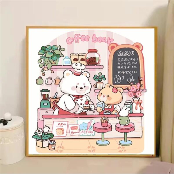 [milk fragrance town] Painting by Numbers