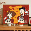 [9th generation backboard] Painting by Nmubers