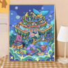 [dunhuang Kweichow Moutai ]Painting by Numbers