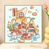 [milk fragrance town] Painting by Numbers