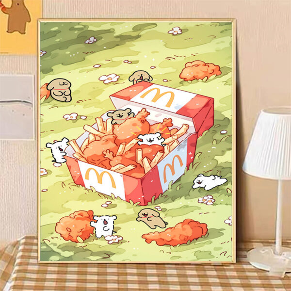 [Line puppy] Painting by Numbers