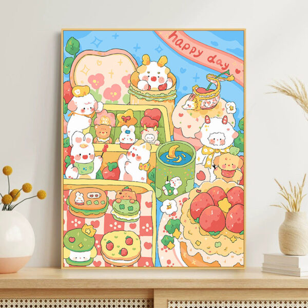 [9th generation backboard] Painting by Nmubers