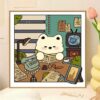 [milk fragrance town] Painting by Numbers