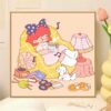 [milk fragrance town] Painting by Numbers