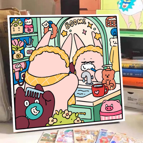 [popcorn baby] Painting by Numbers