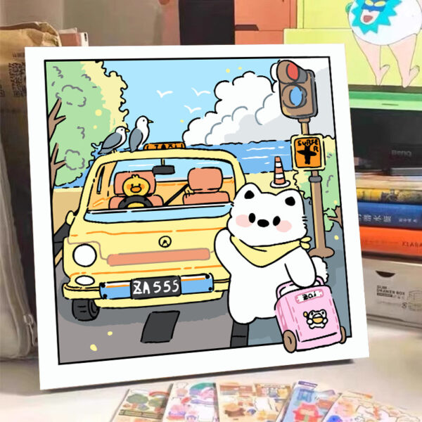[popcorn baby] Painting by Numbers