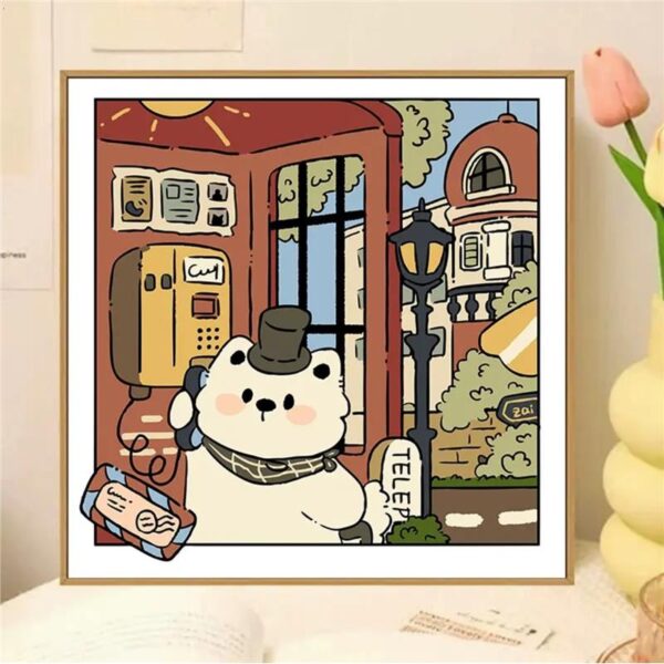 [milk fragrance town] Painting by Numbers