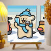 [Line puppy] Painting by Numbers