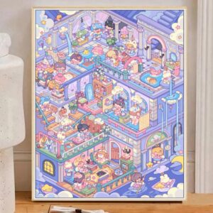 [Angel Bathroom] Painting by Numbers