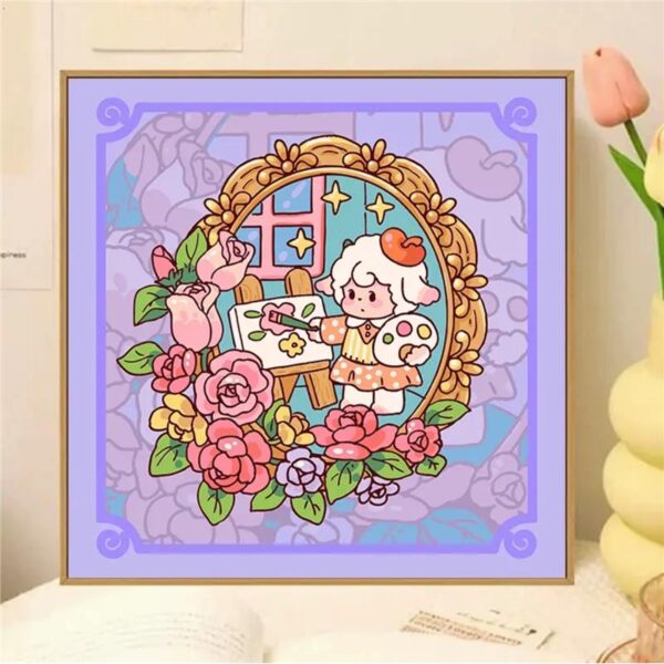 [milk fragrance town] Painting by Numbers