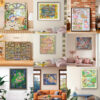 Painting by Numbers -  Healing Department of Slack Illustrator Exclusive Painting
