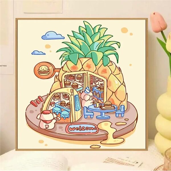 [milk fragrance town] Painting by Numbers