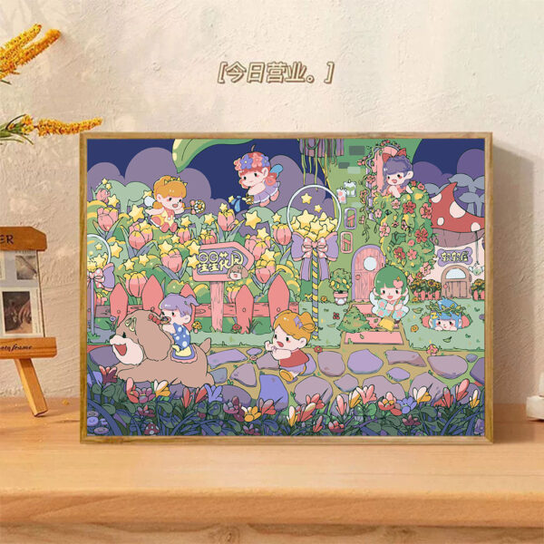 [9th generation backboard] Painting by Nmubers