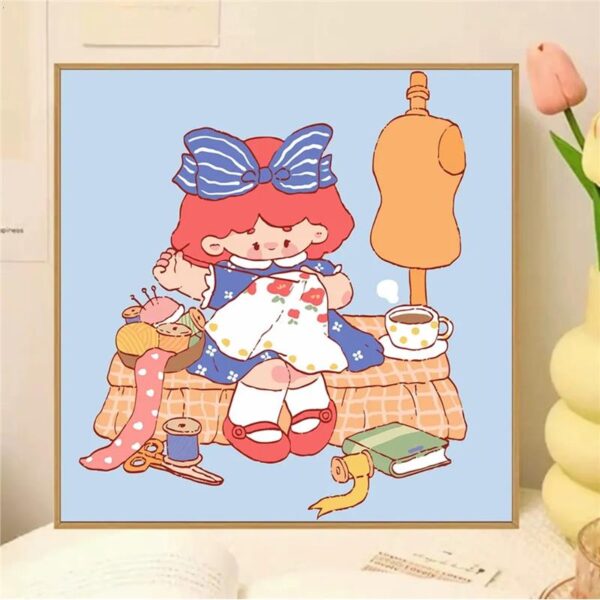 [milk fragrance town] Painting by Numbers