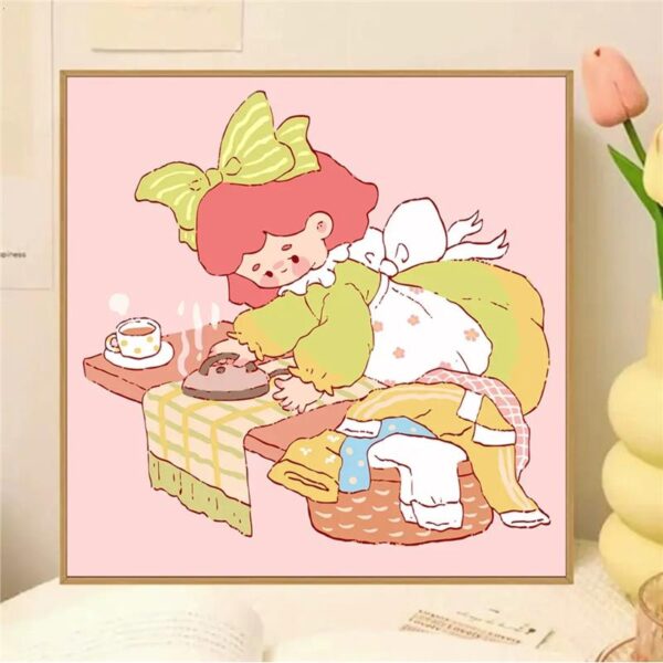 [milk fragrance town] Painting by Numbers