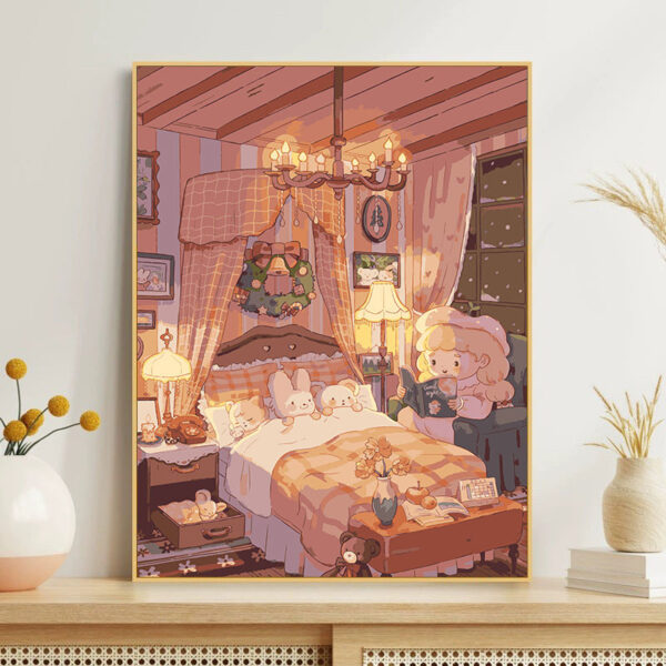 [9th generation backboard] Painting by Nmubers