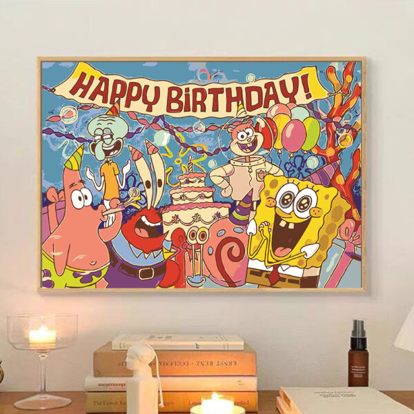 [Cartoon bouquet ] Painting by Numbers