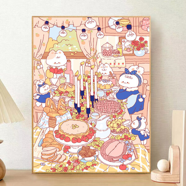 [New Year] Painting by Numbers