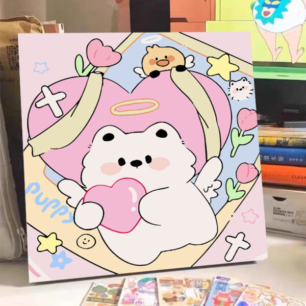 [popcorn baby] Painting by Numbers