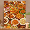 [Food afternoon tea] Painting by Numbers
