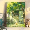 [tree house cat rest] Painting by Numbers