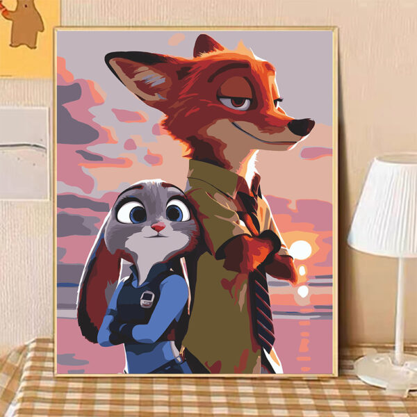 [Zootopia] Painting by Numbers