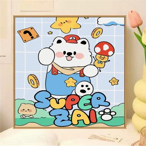[milk fragrance town] Painting by Numbers