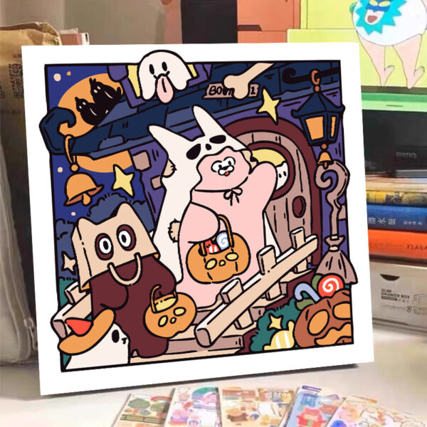 [popcorn baby] Painting by Numbers