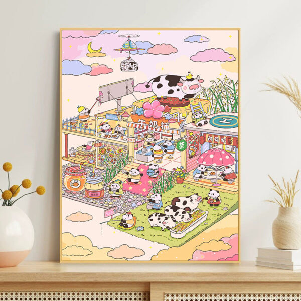 [9th generation backboard] Painting by Nmubers