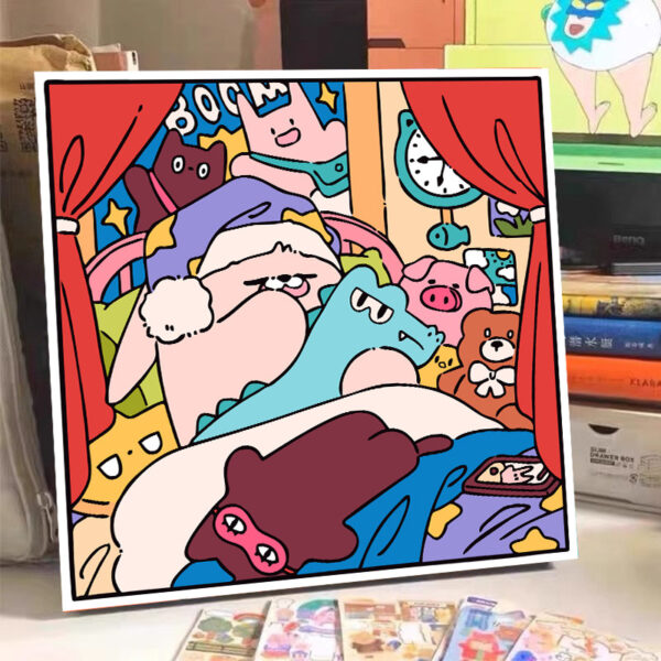 [popcorn baby] Painting by Numbers