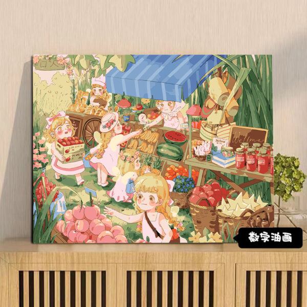 [9th generation backboard] Painting by Nmubers
