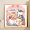 [milk fragrance town] Painting by Numbers