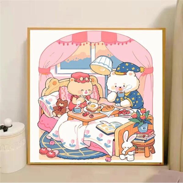 [milk fragrance town] Painting by Numbers