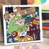 [popcorn baby] Painting by Numbers