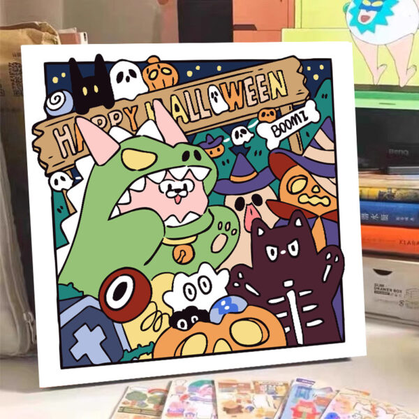 [popcorn baby] Painting by Numbers