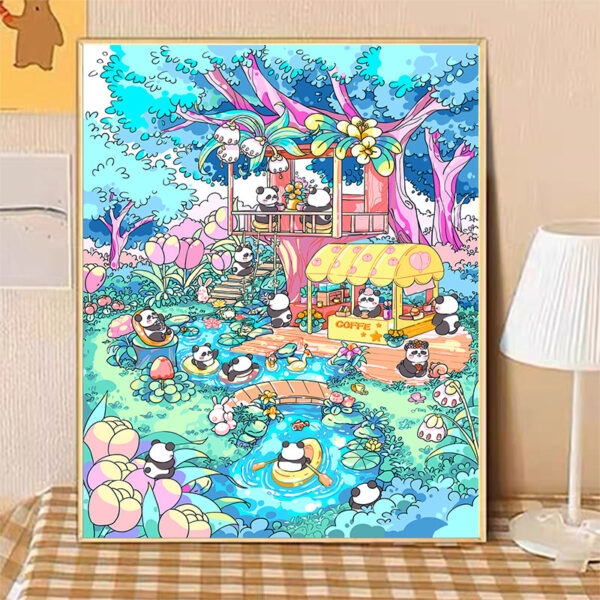 [dunhuang Kweichow Moutai ]Painting by Numbers