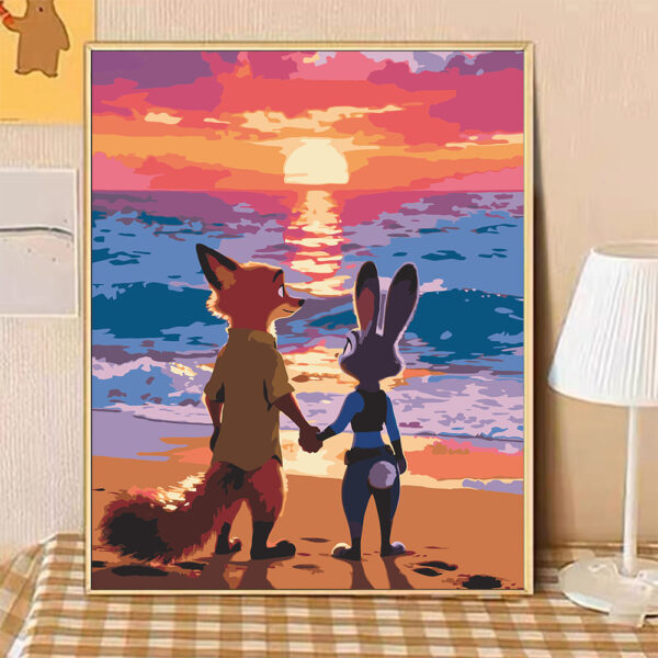 [Zootopia] Painting by Numbers
