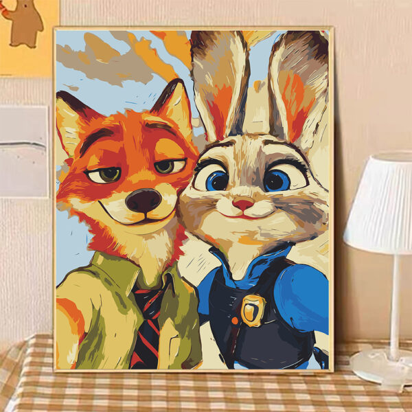 [Zootopia] Painting by Numbers