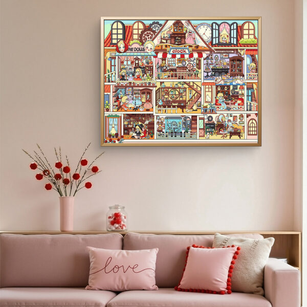 Painting by Numbers -  Healing Department of Slack Illustrator Exclusive Painting