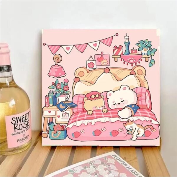 [milk fragrance town] Painting by Numbers