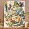 [Food afternoon tea] Painting by Numbers