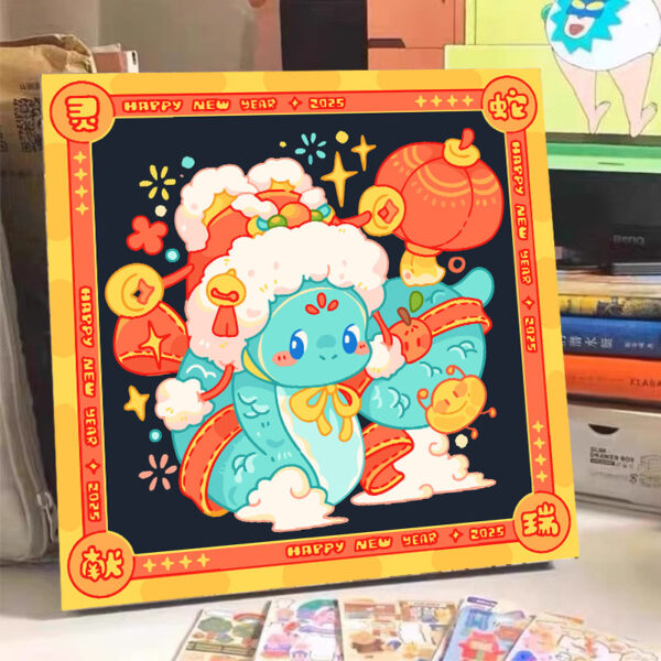 [popcorn baby] Painting by Numbers