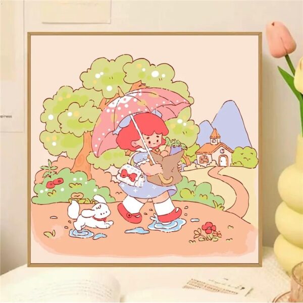 [milk fragrance town] Painting by Numbers