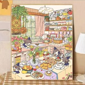 [Dream kitchen] Painting by Numbers