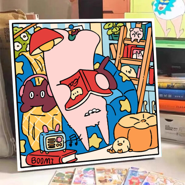 [popcorn baby] Painting by Numbers