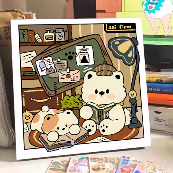 [popcorn baby] Painting by Numbers