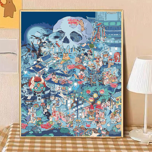 [secret city high restoration] Painting by Numbers