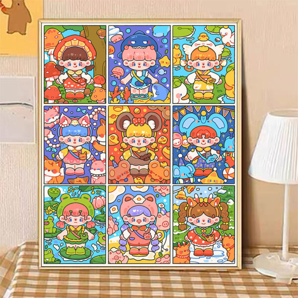 [doudou collection in sugar] Painting by Numbers